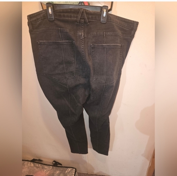 🍁🍂Good american Good Legs pintuck skinny jeans size 20 - Picture 5 of 5